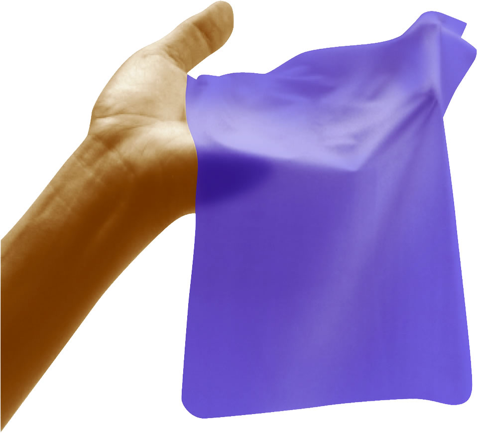 Glyde Dams «MIX» 4 farbige Latex-Schutztücher (Lecktücher) mit Duft
